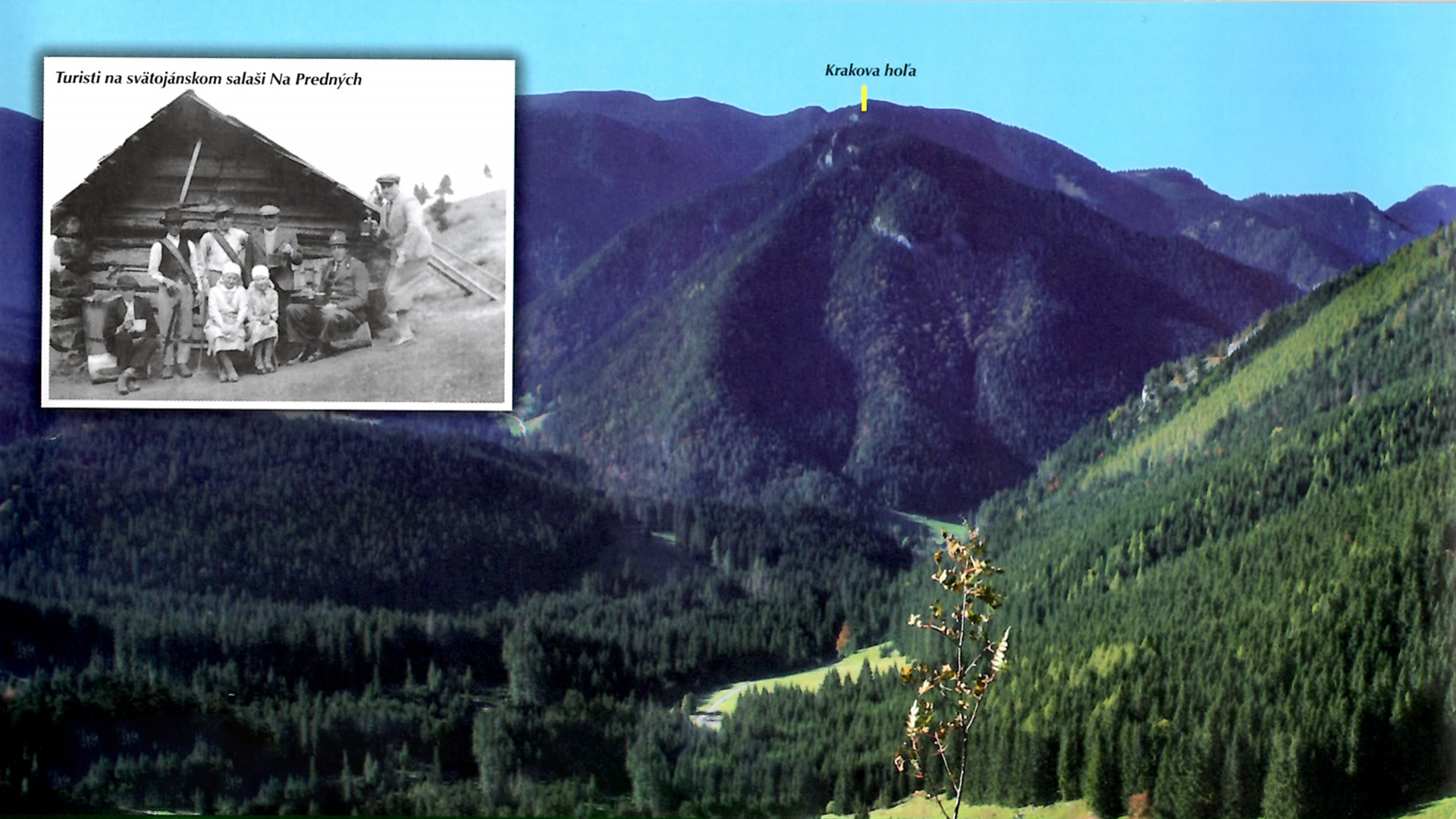 Krakova hoľa 1 752 m n.m.